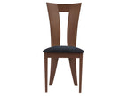 Set of 2 Boisona chairs - Solid beech - Walnut and espresso finish SWVY78142