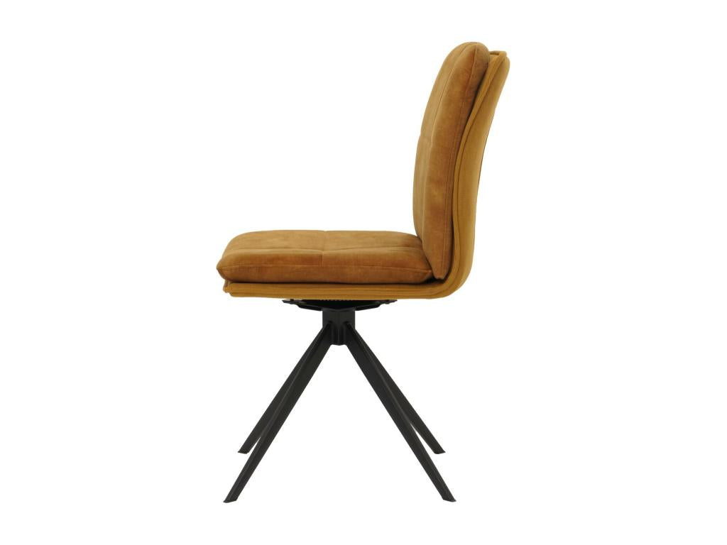 Boisona-M68 dining chair, set of 2, yellow MKAV45516