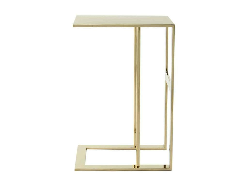 Lysvia Designer Side Table 60cm Gold WTJM10326