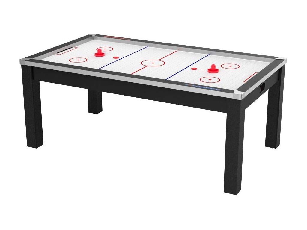 Boisona Convertible Air Hockey Table 213cm Black CHLQ39132