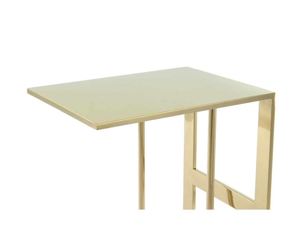 Lysvia Designer Side Table 60cm Gold WTJM10326