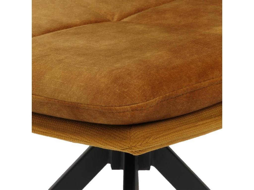 Boisona-M68 dining chair, set of 2, yellow MKAV45516