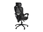 Office chair - Fabric / White - Black - Boisona KYTX50258