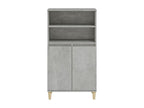 High sideboard, concrete grey, 60x36x110 cm, engineered wood, GDJO86329