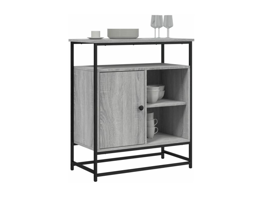 Boisona grey sideboard 69x35x80 cm engineered wood KAJM85327