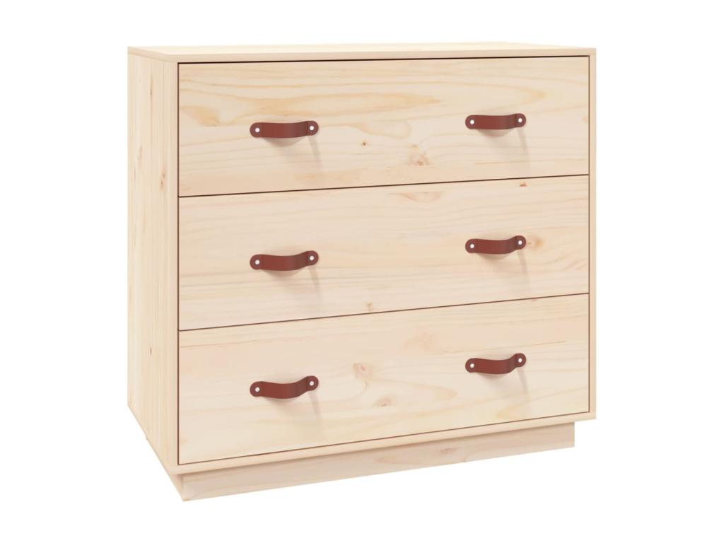 Sideboard 80x40x75 cm Solid pine wood BIMX43511