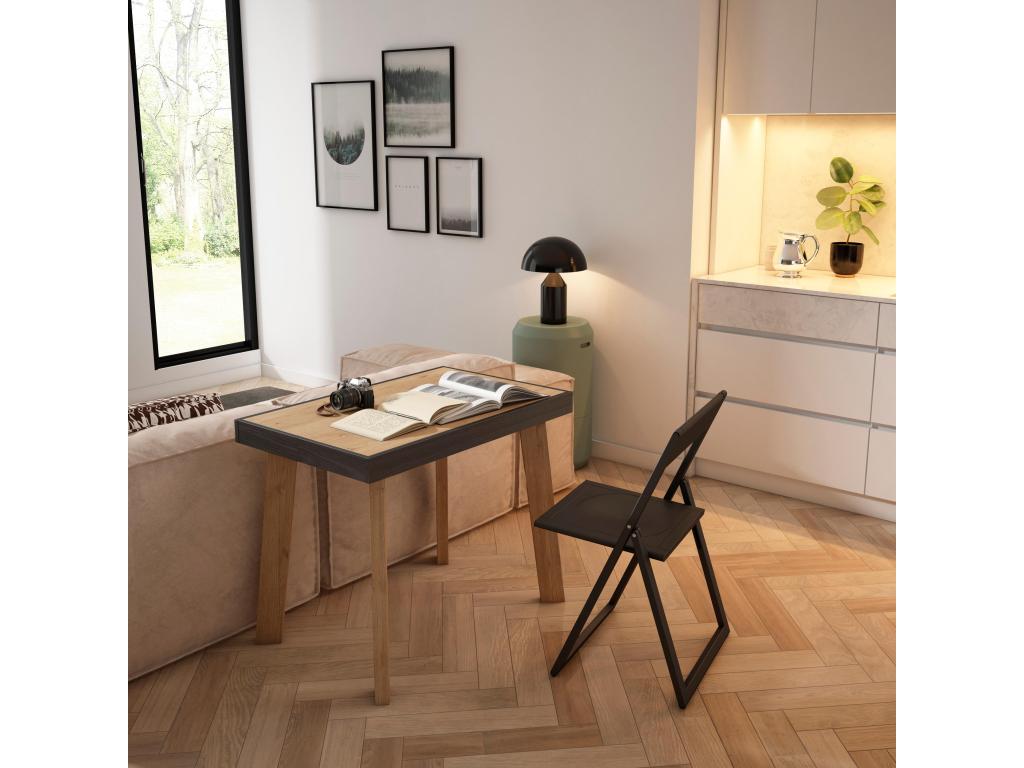 Extendable console table 300cm, seats 14, wooden legs GDXI48422