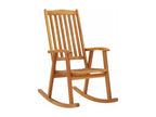 Rocking chair with cushions, solid Boisona wood, YRGM69333