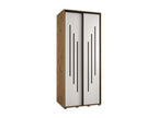 Boisona 8 Sliding Door Wardrobe 235.2/120/45 2 Doors Boisona/White/Black YPTT66380