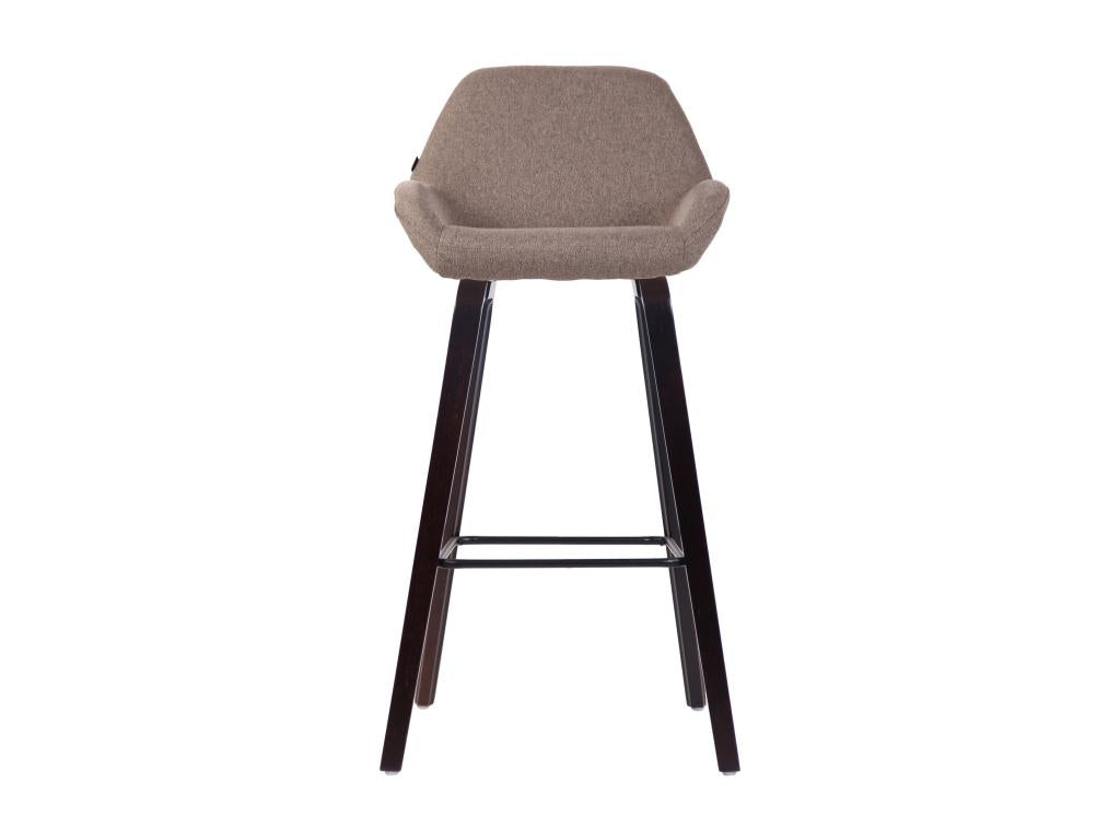 Brown wooden bar stool/chair, 52x51x103 cm, 10 0005286 WAAO56185