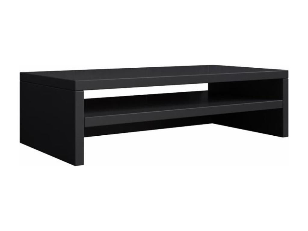 Monitor stand for bedroom/office in black, 46x23x13cm, Boisona HMLE57717