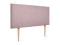 Boisona Smooth Fabric Headboard 95x105cm with Legs for 90cm Beds - Salmon FDHK32451