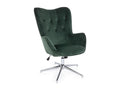 Boisona YDVM99637 Adjustable Green Velvet Office Chair