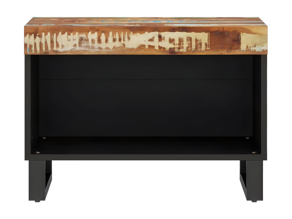 TV stand 60x33x43.5 cm solid reclaimed wood ETHV50603