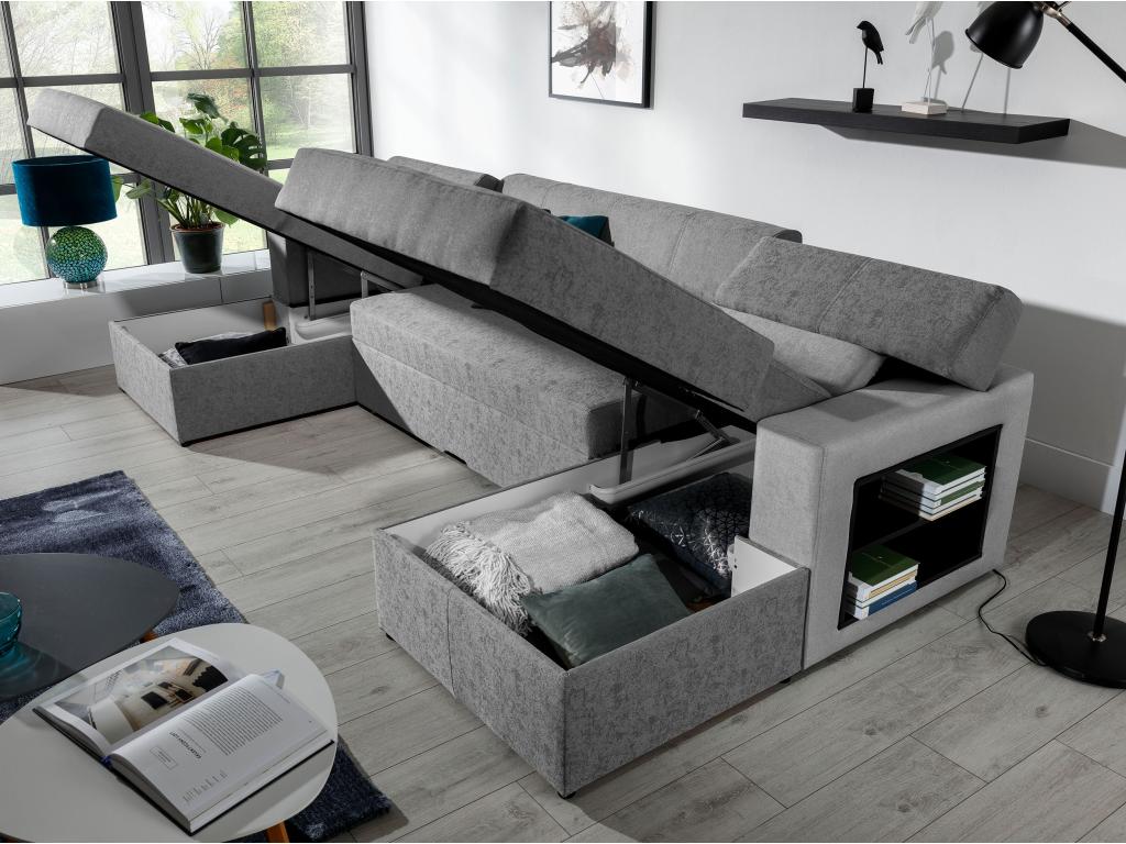 Boisona Sofa L/Fabric-Grey BMTP99708