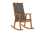 Rocking chair with cushions, solid Boisona wood, YRGM69333