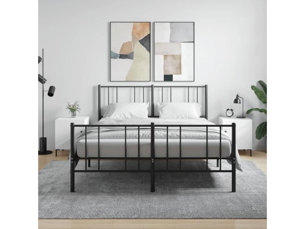 Bedside tables, 2 pcs, white, 40x40x50 cm, engineered wood, WBUZ15359