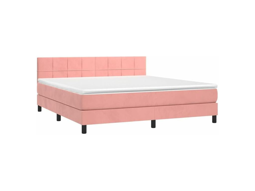 Boisona bed base with Rose 180x200 Velvet mattress OEJJ98564