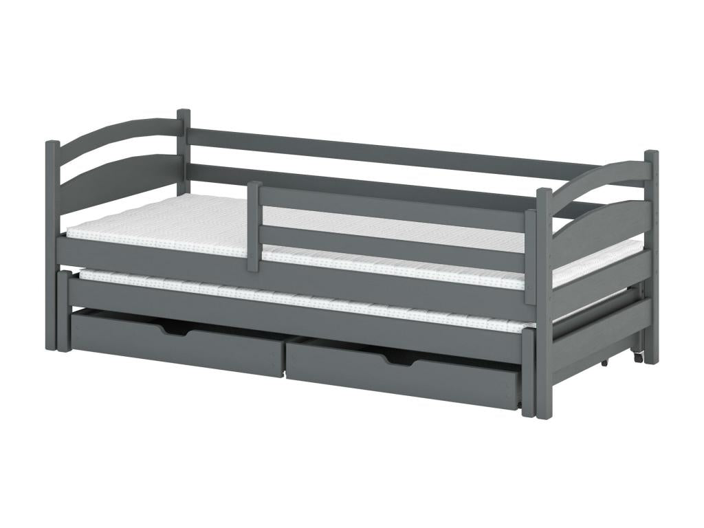 Boisona children's bed KSB003 80x200 cm Graphite OSQD37228