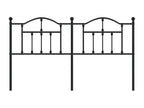 Black metal headboard 180cm GPYP93620