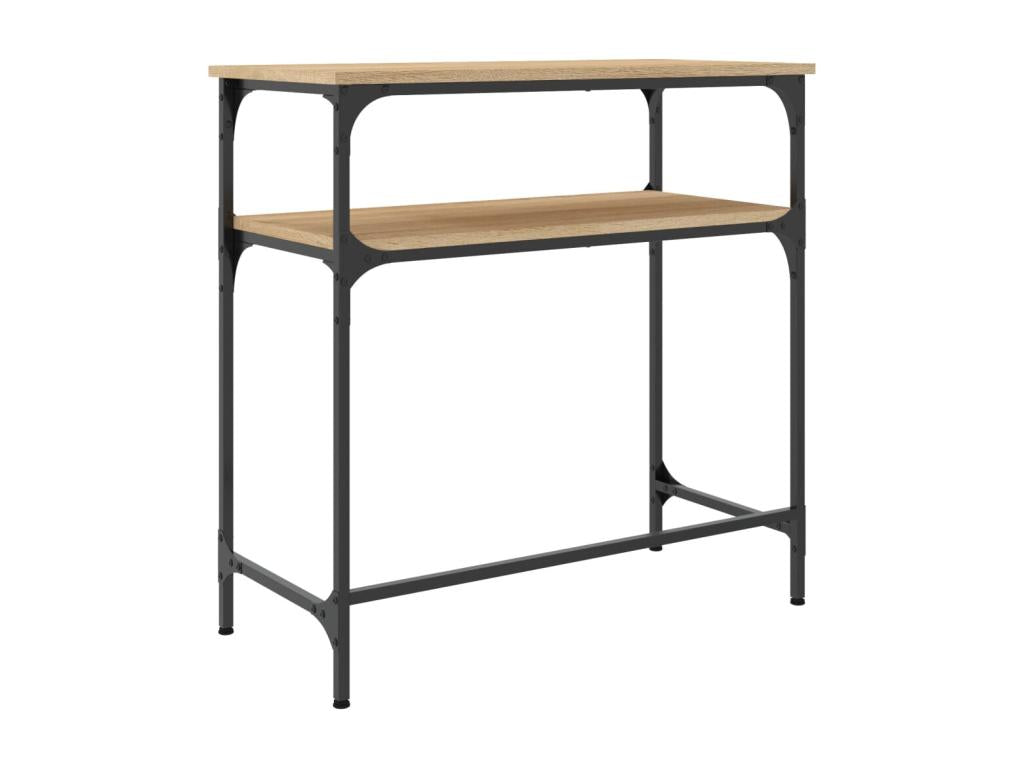 Boisona oak console table, 75x35.5x75 cm, engineered wood, NWEO85832