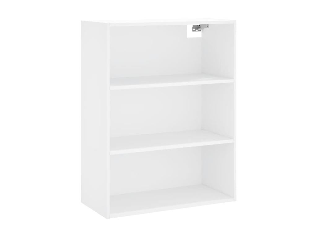 White Highboard 69.5x34x180 cm Engineered Wood WZCV08330