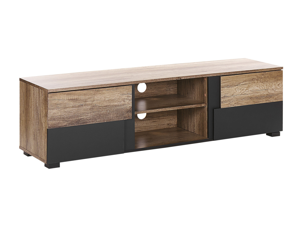Boisona TV Stand Brown/Black HBDQ54074