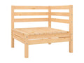 12-piece garden furniture set, solid pine wood, BJIR34285