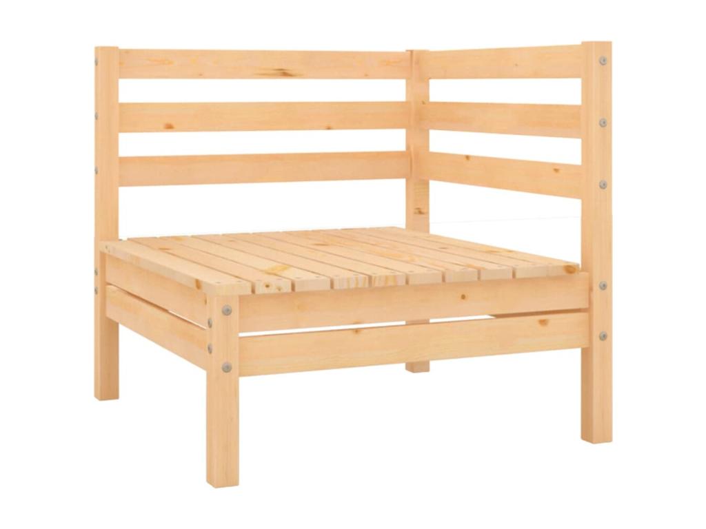 12-piece garden furniture set, solid pine wood, BJIR34285