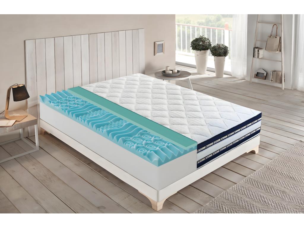 Memory foam mattress and cooling Boisona, 27 cm high, Boisona model 80x190 cm UTVR25950