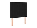 2-piece headboard set, black, 90x5x78/88 cm, fabric ADAR75319