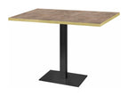 Table 120x70 cm - Boisona Greek marble with brass edges RSTH97230