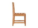 6-piece garden chairs, solid teak wood, DYCF98300