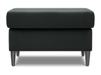 Boisona - Boisona pouf in dark grey velvet - 70x70x45cm DLUT49002