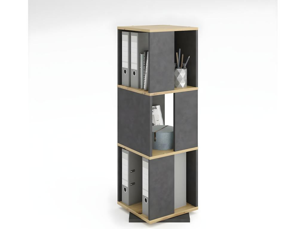 3-Compartment Rotating Shelf H108 cm - Boisona VZOP18783