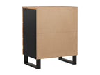 Boisona - Bedside table 50x33x62cm Solid and engineered Boisona wood CILQ72182