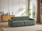 Boisona GYTU99461 3-seater sofa in green fabric