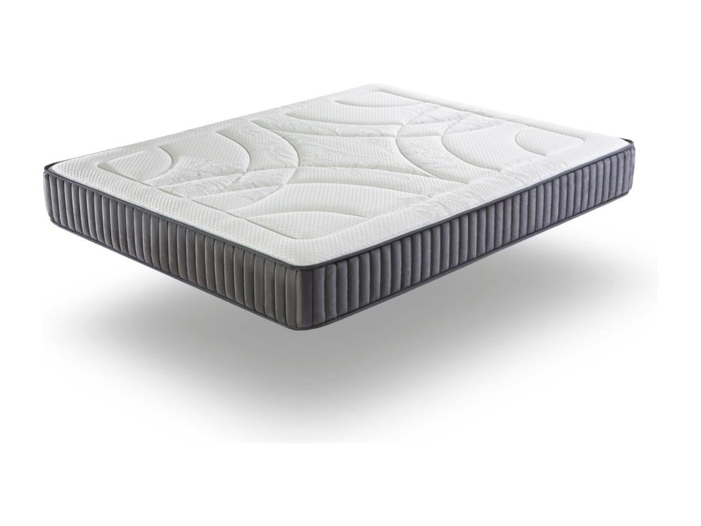 Boisona Mattress 105x190cm, 24cm Thick - High-Density Foam - Multi-Zone Comfort System USJX60744