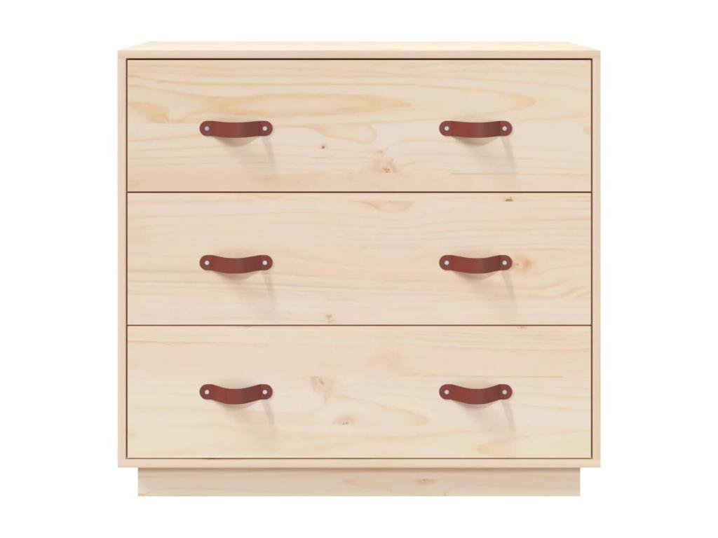 Sideboard 80x40x75 cm Solid pine wood BIMX43511