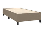 Upholstered bed base with mattress and LED lighting, 100x200 cm, Fabric MSVD49147