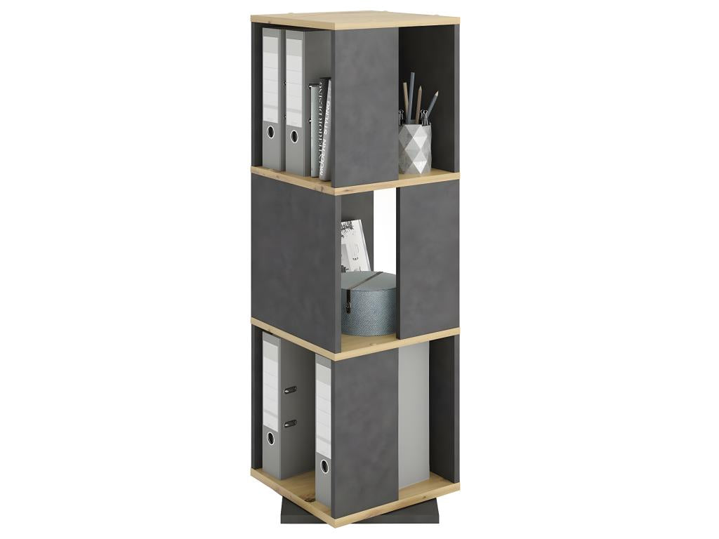 3-Compartment Rotating Shelf H108 cm - Boisona VZOP18783