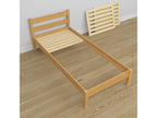 Wooden trundle bed N01 Natural Pine 80x200 JBHF15625
