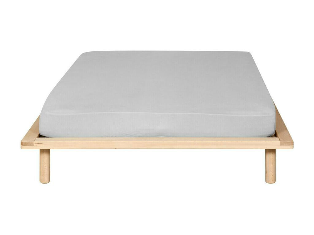 Bed pack with 160x200 cm mattress, solid beech wood, Boisona BEMV22216