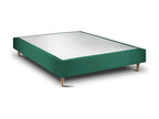 Upholstered Green Velvet Bed Base 140x190 H35cm HZWX99499