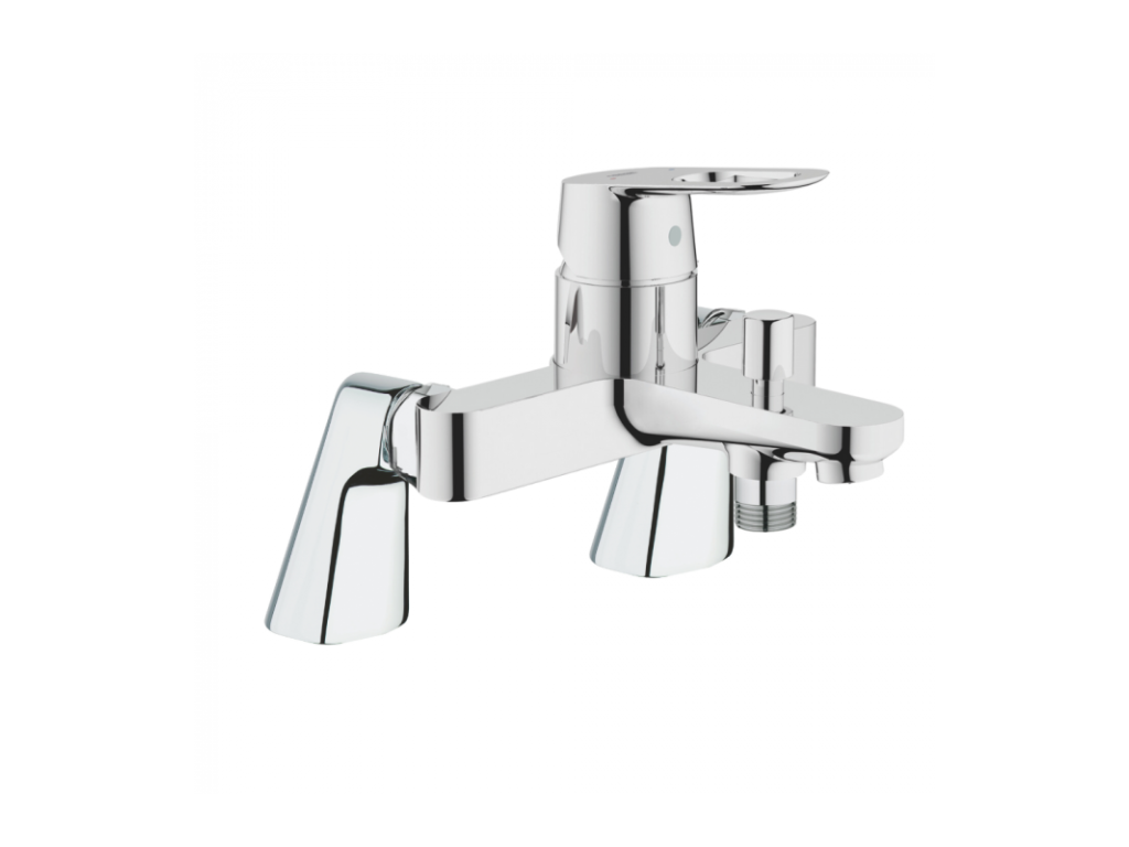 Boisona mechanical bath mixer tap with risers ZOBF82897