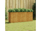 Raised garden bed 200x40x80 corten steel JZUG86333