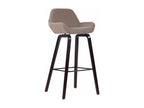Brown wooden bar stool/chair, 52x51x103 cm, 10 0005286 WAAO56185