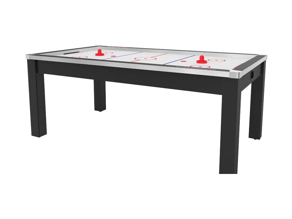 Boisona Convertible Air Hockey Table 213cm Black CHLQ39132