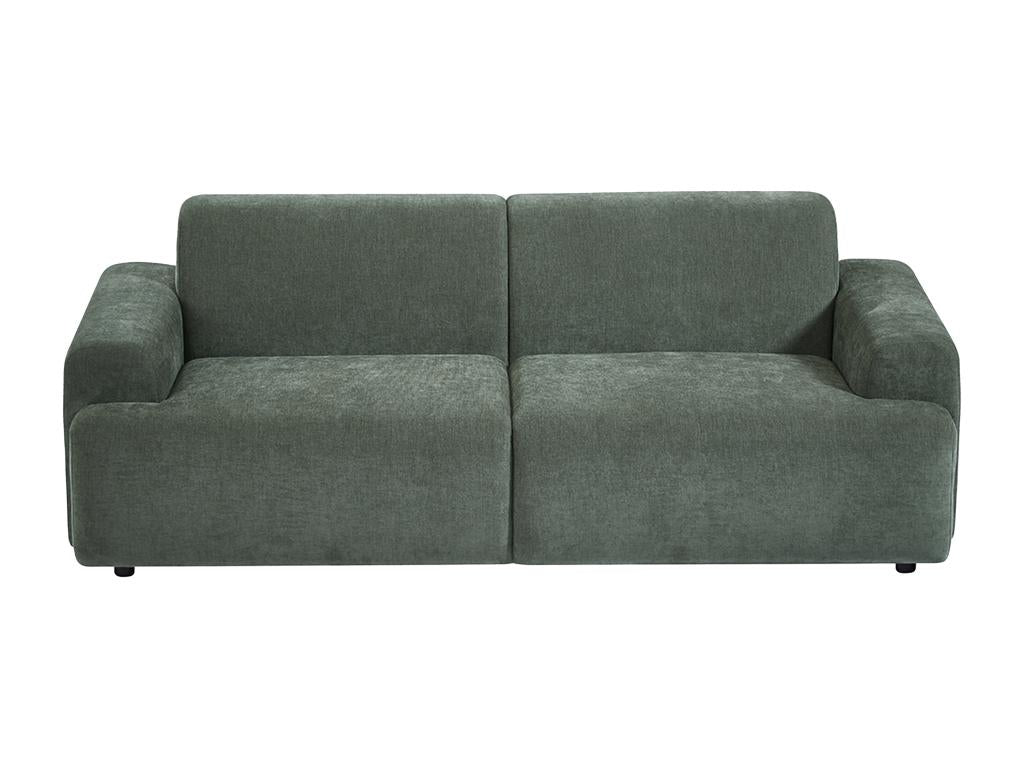 Boisona GYTU99461 3-seater sofa in green fabric