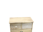 Boisona 4-Drawer Chest of Drawers in Light Wood for Kitchen or Hallway PMAW39341